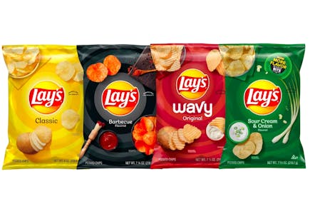 4 Lay's Chips