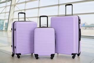 Walmart Travelhouse hardside luggage set