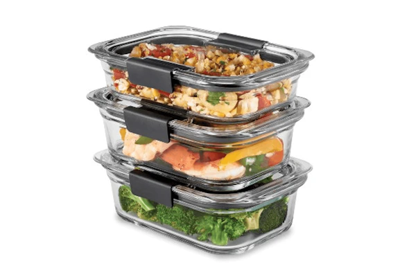 Rubbermaid Brilliance Container Set