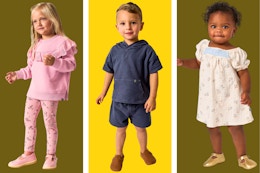 Walmart Modern Moments baby and toddler outfit sets
