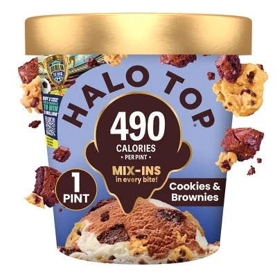 2 Halo Top Ice Cream Pints