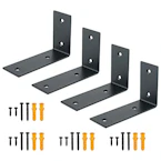 Floating Shelf Brackets 4-Pack