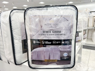 macys royal luxe goose down comforter