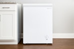 compact freezer in ktichen