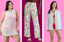 Three different styles of women's coverups