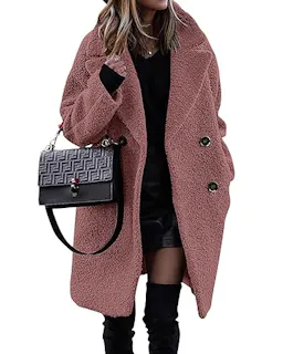 BTFBM Women's Faux Fur Coat