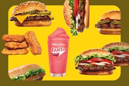 Burger King Royal Perks Members: Week of Freebies With $1 Purchase May 22 - 28 card image