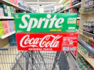 sprite and coca-cola 12 packs on walgreens cart