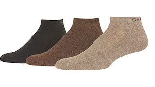 Chaps mens Color Assorted Marl Low Cut Casual Socks