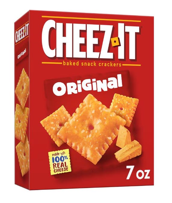 2 Cheez-It Cracker Boxes
