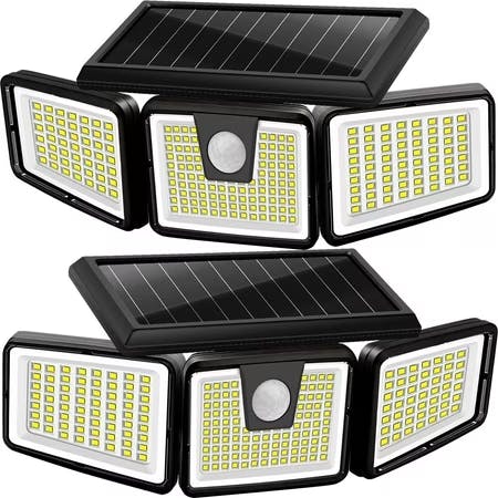 Solar Motion Sensor Light Set