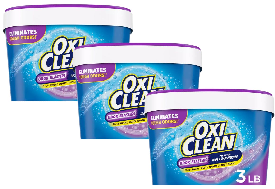 3 OxiClean Stain Remover Tubs