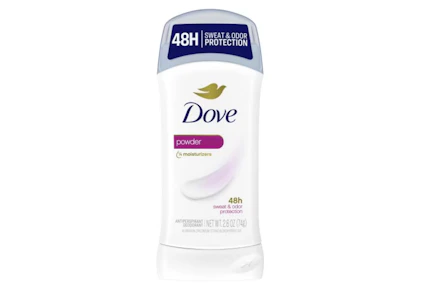 4 Dove Deodorant Sticks