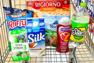 freebies moneymakers groceries in shopping cart