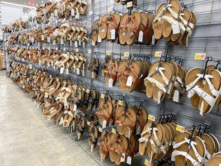walmart sandals area