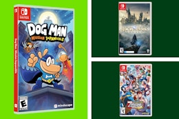 Nintendo Switch Games: Dog Man, Hogwarts & Marvel