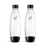 SodaStream 1L Slim Bottle 2-Pack