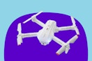 KGF Mini Drone on a purple background.