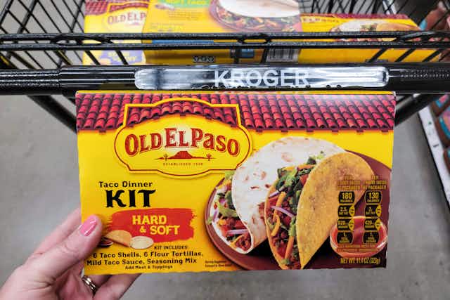 Old El Paso Taco Dinner Kits, Only $1.62 Each at Kroger card image
