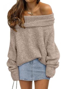 Women's Off The Shoulder Sweater