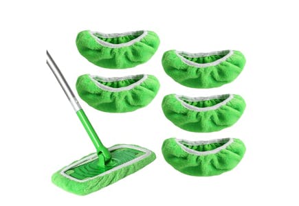 Reusable Microfiber Mop Pads