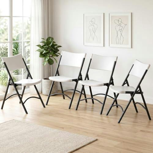 Folding Chairs 4-Pack