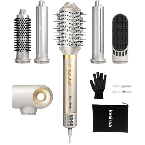 6-in-1 Hot Air Brush & Hair Dryer