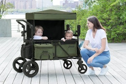 Jeep Wrangler Wagon Stroller, Only $323 at QVC (Reg. $450) card image