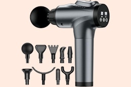 Handheld Muscle Massage Gun Kit B09P1DV7D8