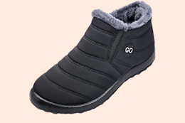 Fur Lined Snow Boots for Women B07KHP3MP2