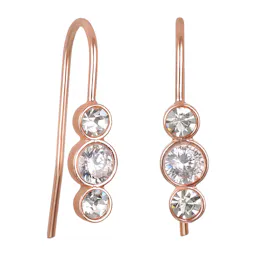 Round Drop Earrings
