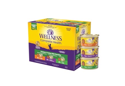 Wellness Wet Cat Food 24-Pack