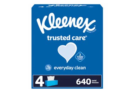 Kleenex Tissues 4-Pack