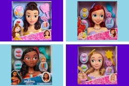 Disney Princess Styling Heads, Now $9.99 at Kohl's (Moana, Ariel, and More) card image