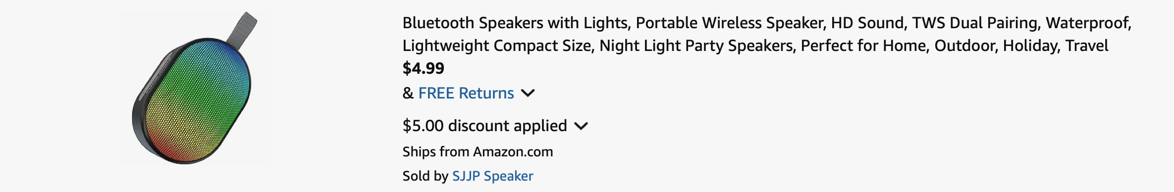 Amazon Bluetooth Waterproof Speaker 2025 2