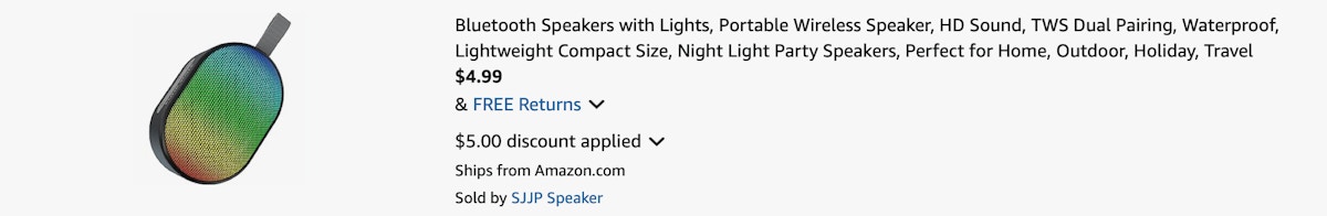 Amazon Bluetooth Waterproof Speaker 2025 2