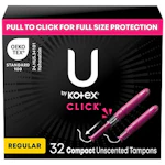 U by Kotex Tampons