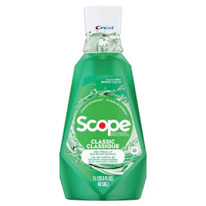 2 Crest Scope Mouthwashes