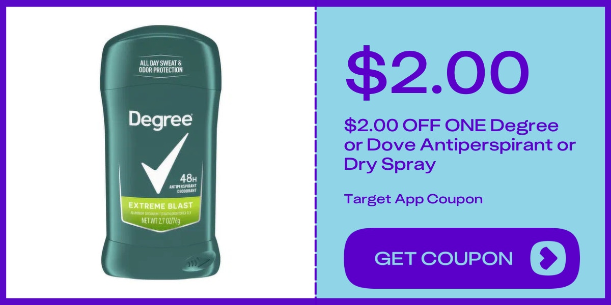degree antiperspirant