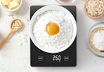 black smart food scale