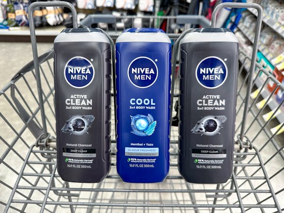 Nivea Men's Body Wash 3-Pack, as Low as $6.75 on Amazon