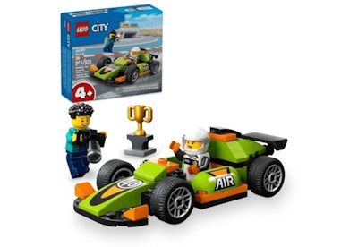 Lego City Green Race Car Set