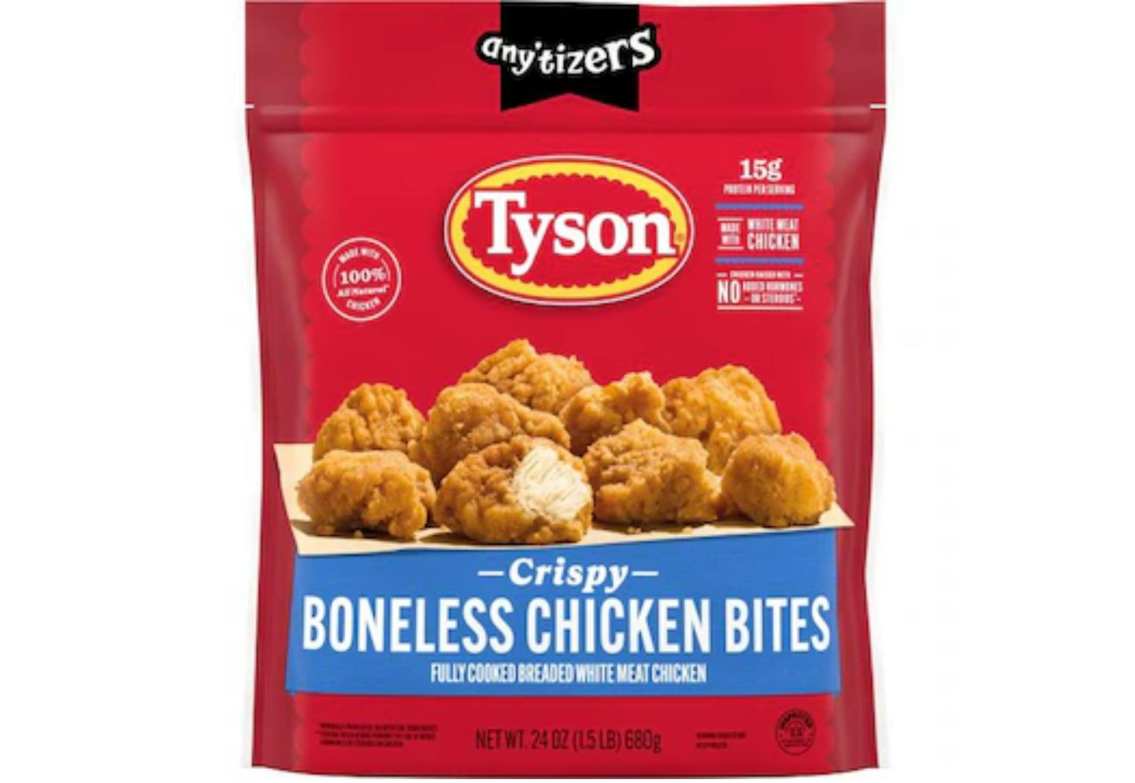 2 Tyson Any'tizers Chicken Bite Packs
