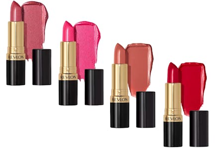 4 Revlon Lipsticks