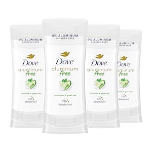 Dove Aluminum Free Deodorant 4-Pack
